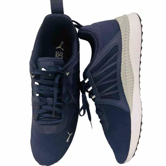 Size 12 - PUMA Pacer Net Cage Navy - Picture 1 of 10